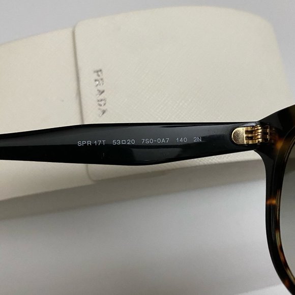 PRADA Catwalk Tortoise Sunglasses - Picture 4 of 11